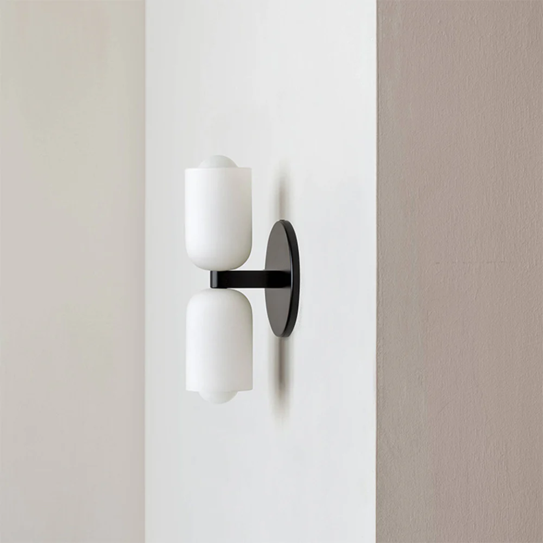 Brehn | Moderne Wandleuchte mit Doppelköpfen
