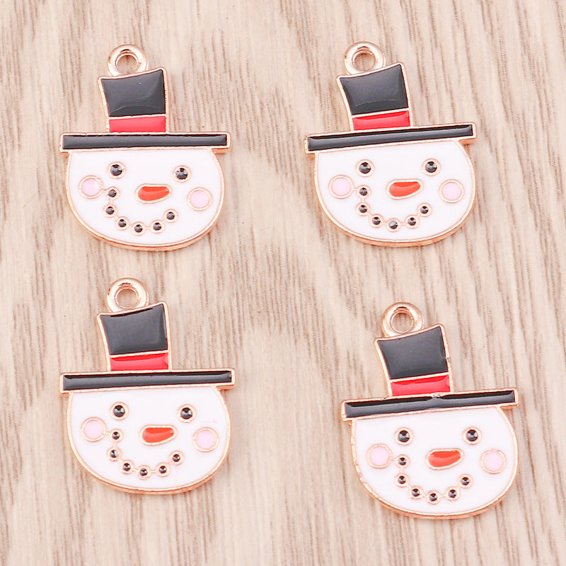 Brehn | Weihnachts-Schneemann-Schneeflocke-Dekorationsanhänger