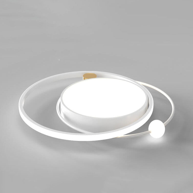 Brehn | Nordic Round Circle LED Deckenleuchte bündig montiert