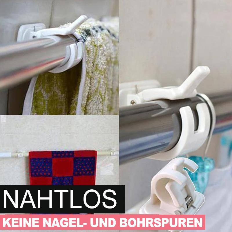 Brehn | Nagelfreie verstellbare Stangenhalter (2 Stück)