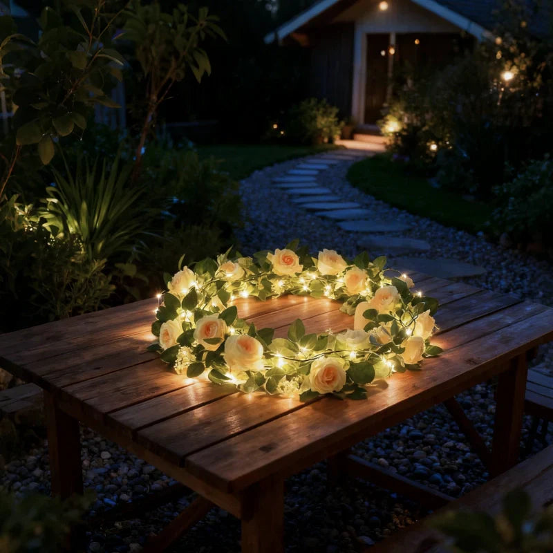 Brehn | Botanische Girlande Licht