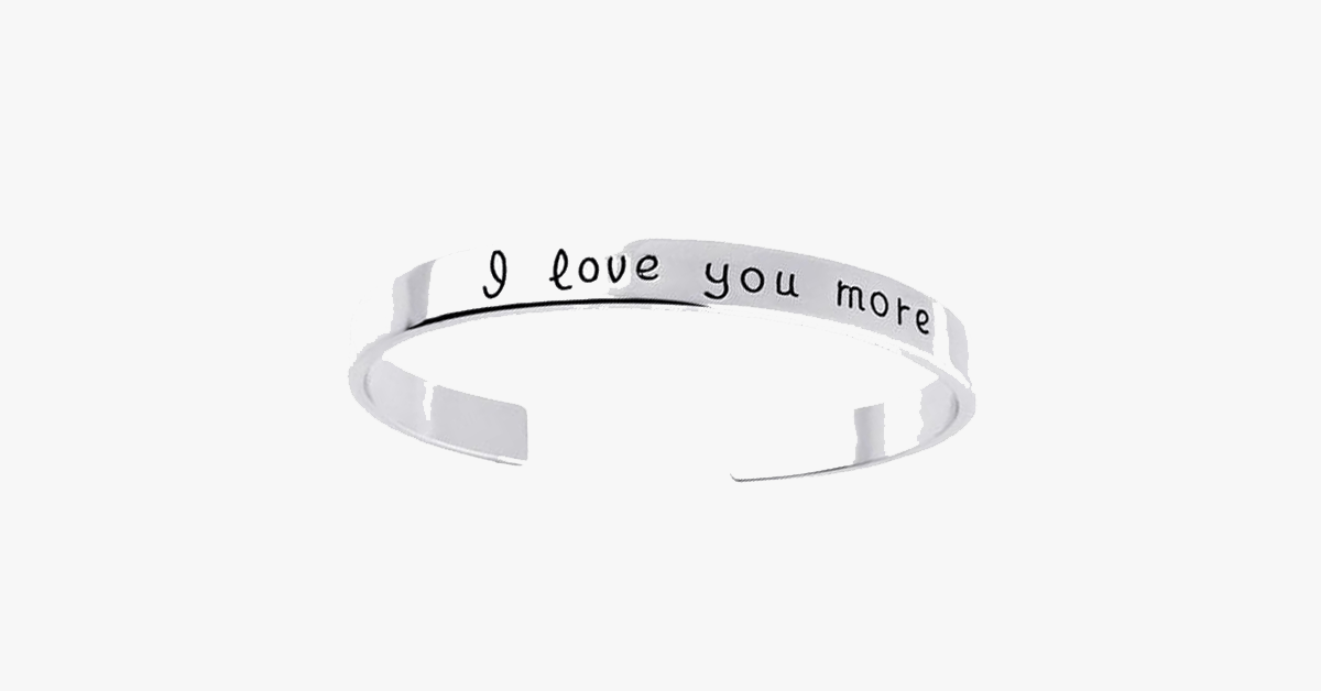 Ich liebe dich noch mehr Armbänder für jeden Anlass