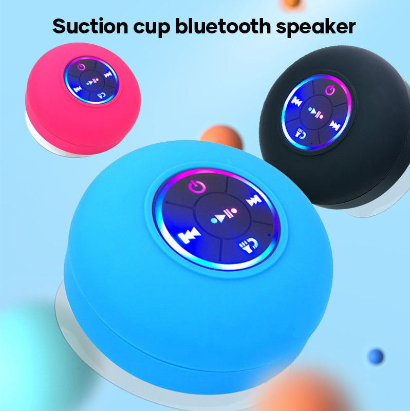 Brehn | Mini Bluetooth-Duschlautsprecher mit LED-Licht