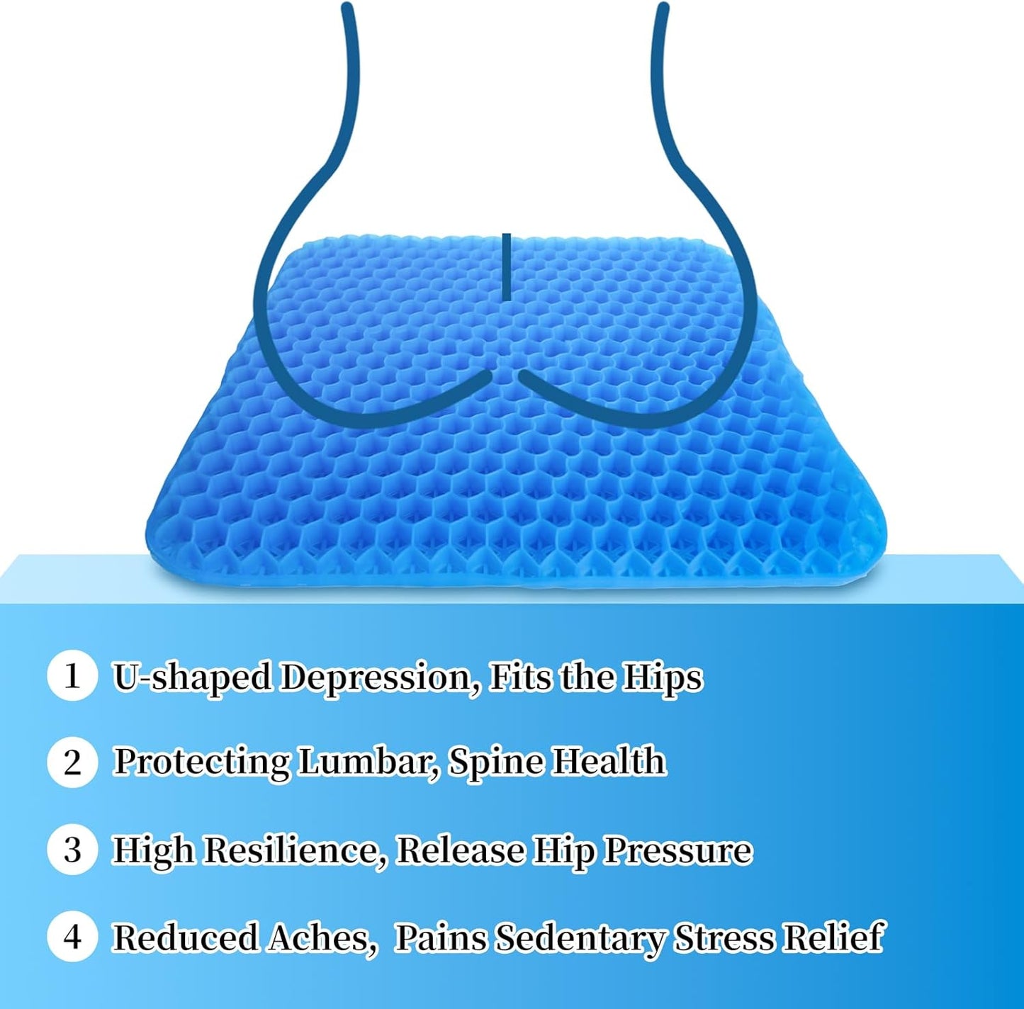 Honeycomb Gel Kissen | Brehn