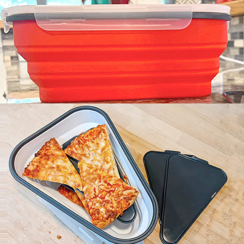 Zusammenfaltbarer, luftdichter Pizzabehälter