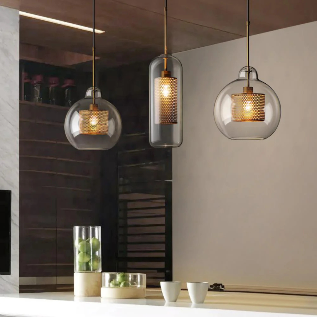Brehn | Design Pendelleuchte Esstisch Aus Glas