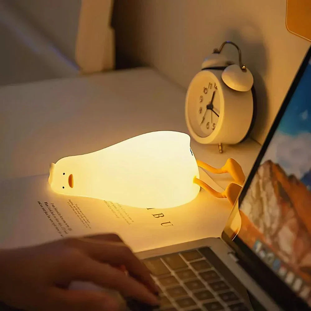 Nachtlicht aus Silikon, Tier-Nachttischlampe