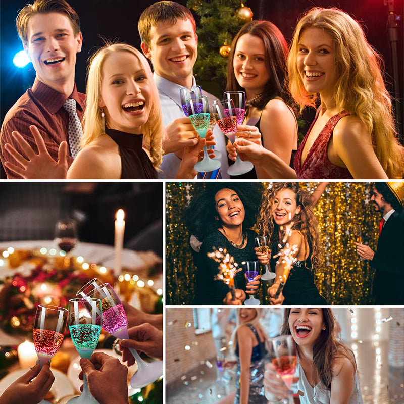 Brehn | LED beleuchtetes Champagnerglas
