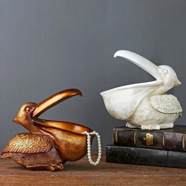 PelicanStyle Organizer – Dekorative Aufbewahrungsfigur für Schlüssel und Zubehör | Brehn
