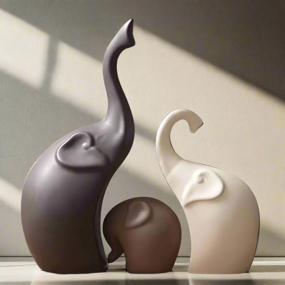 Abstract Hohle Elefanten Skulptur | Brehn