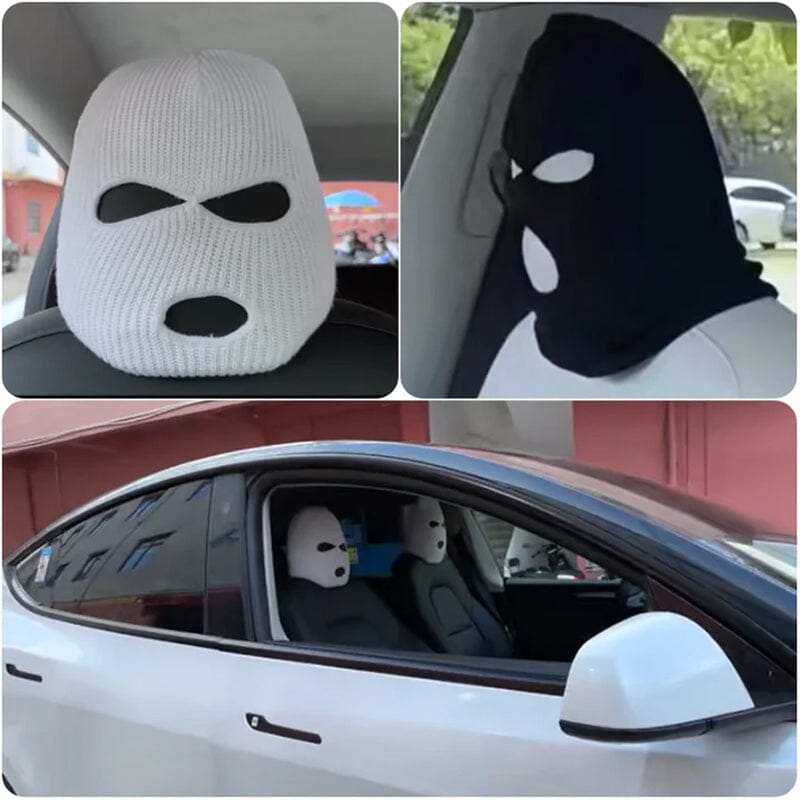 Personalisierte Lustige Mütze für Autositze Kopfstütze | Brehn