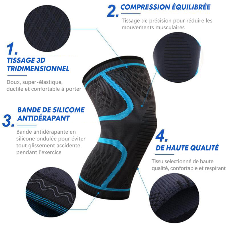 Elastische Kniebandage mit Kompressionseffekt | Brehn