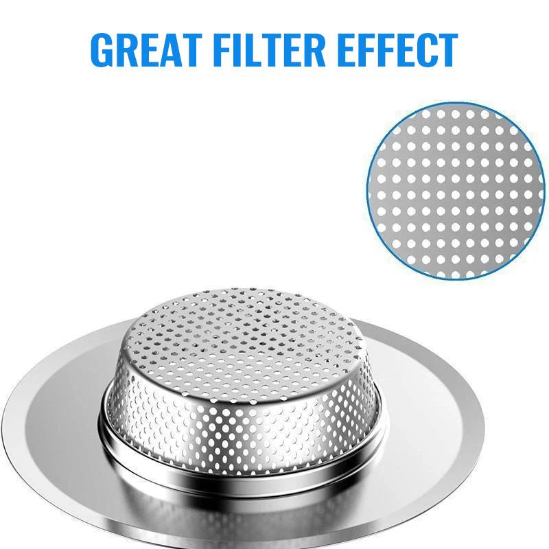 Küchenspülenfilter aus Edelstahl