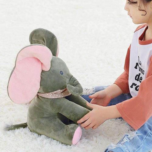 Brehn | Musik Plüschelefant, Versteckspiel Elektrische Spielzeuge