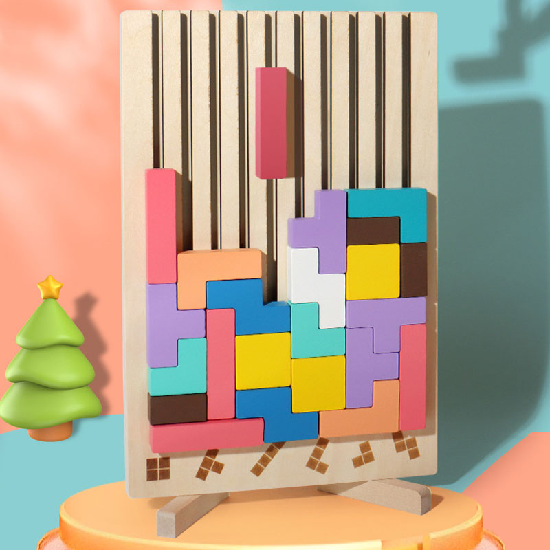 Brehn | Holz Stapel Puzzle Spielzeug