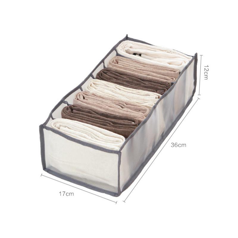 7 Gitter Kleiderschrank Kleidung Netzteiler Organizer | Brehn