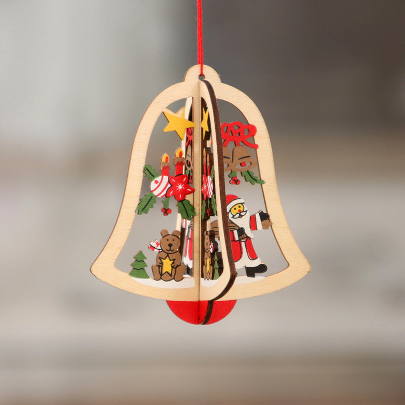 Brehn | Weihnachtlicher Holzanhänger