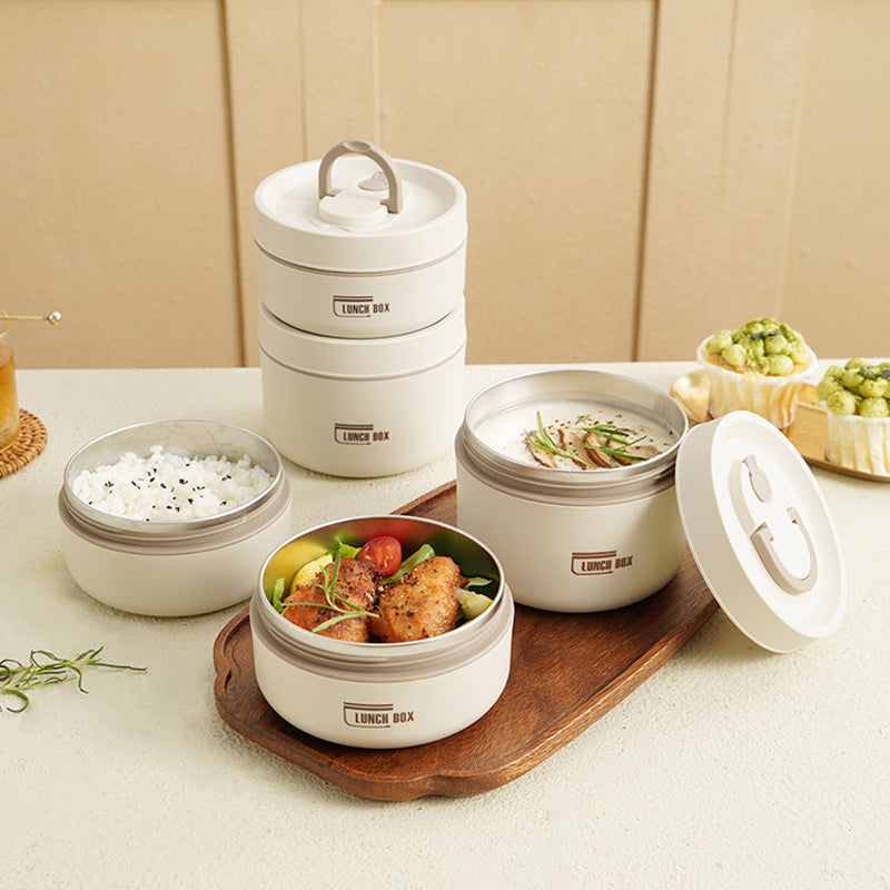 Edelstahl tragbare isolierte Lunchbox | Brehn