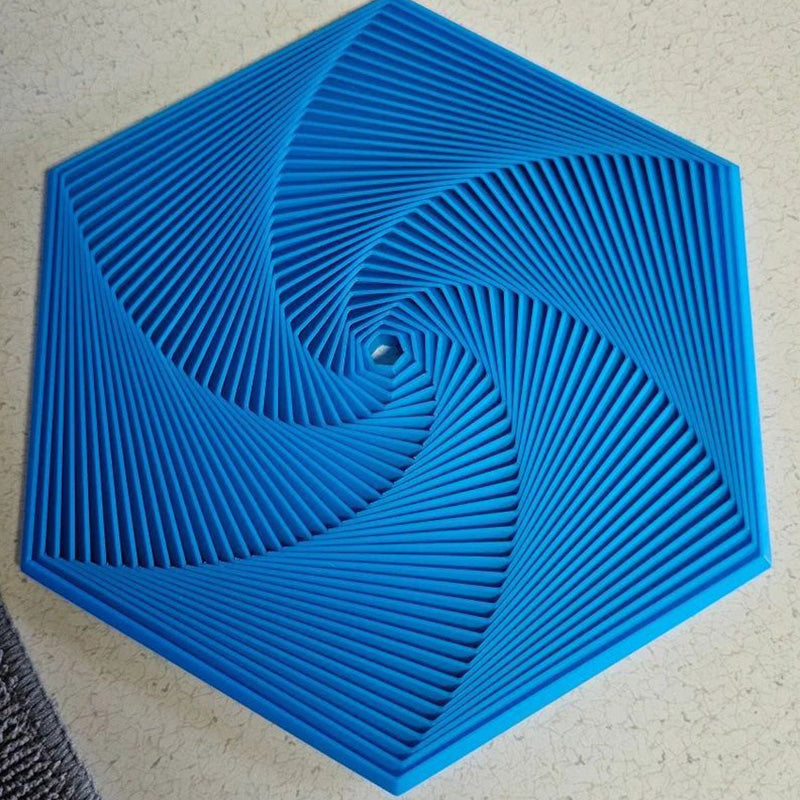 Fraktales Fidget-Hexagon