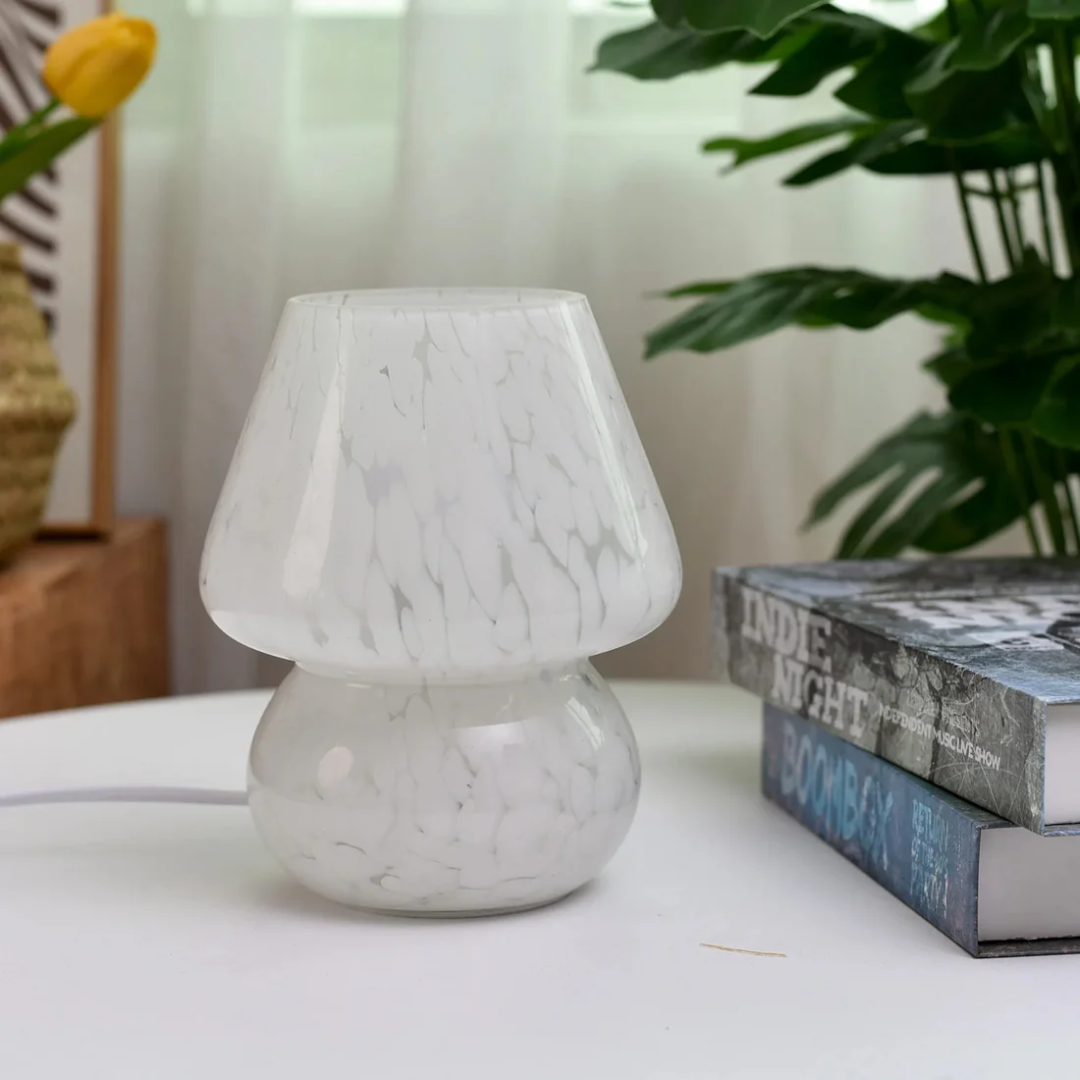 Brehn | Fröhliche Pilz Tischlampe