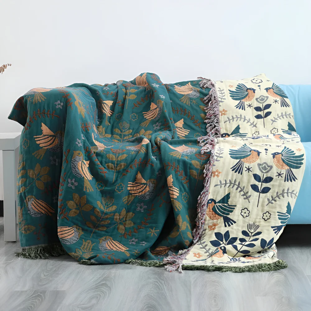Brehn | Warm gestickte Decke