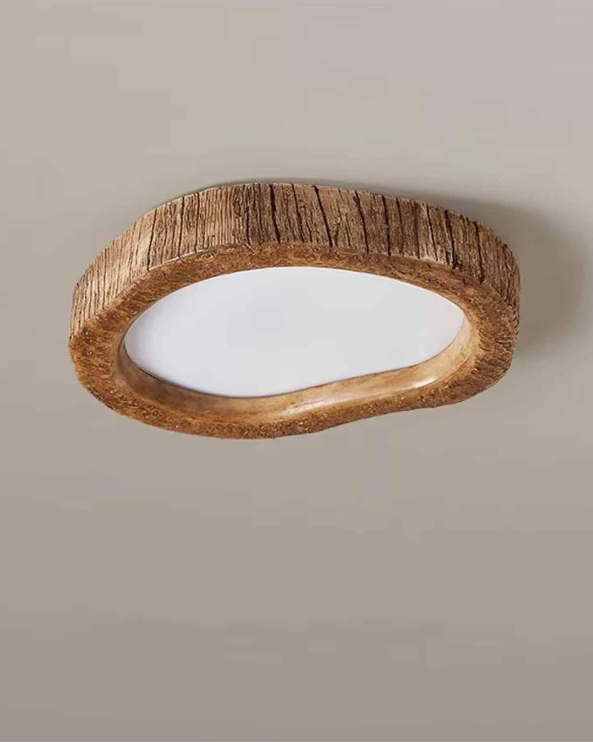 Brehn | Minimalistische Holzlampe im Japandi-Stil mit Leuchteffekt