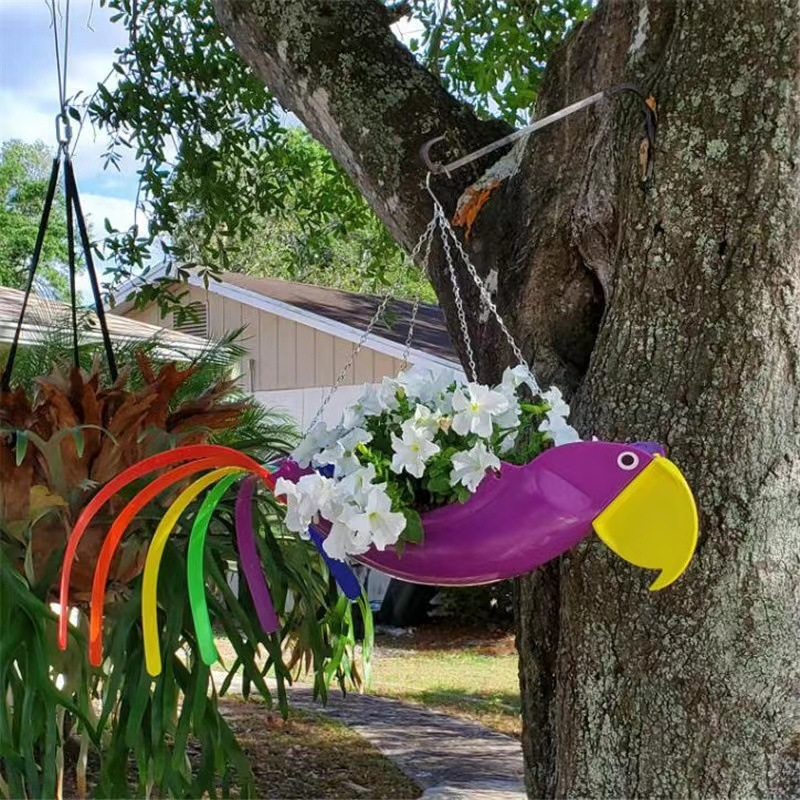 GardenChicken Hängetopf – Die hübsche Dekoschale für Blumen und Kräuter