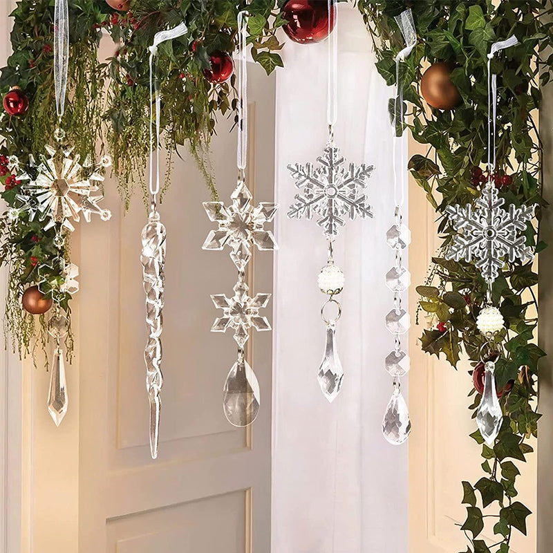 Kristall Weihnachtsschneeflockendekoration | Brehn