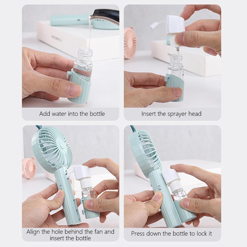 Mini Handheld Misting Fan | Brehn