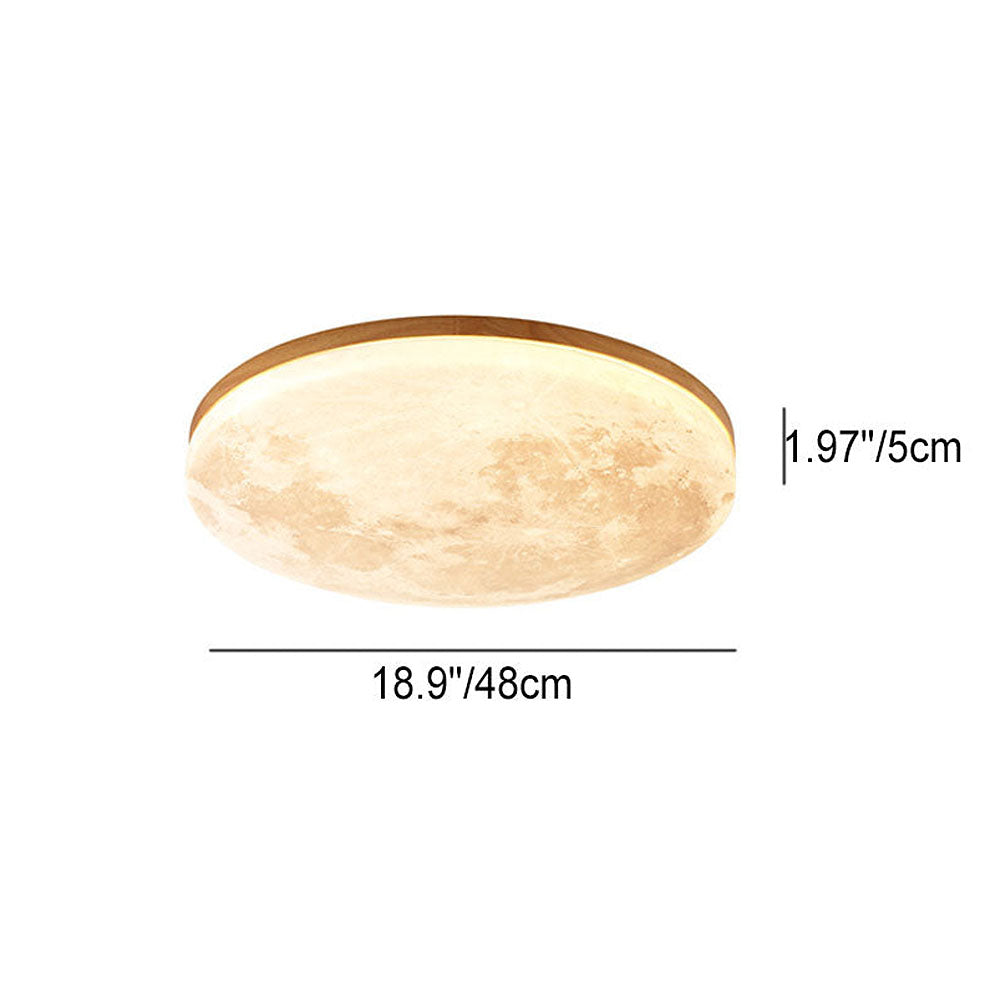 Brehn | LunaGlow - Mondlampe Deckenlampe Mit Weicher LED-Beleuchtung
