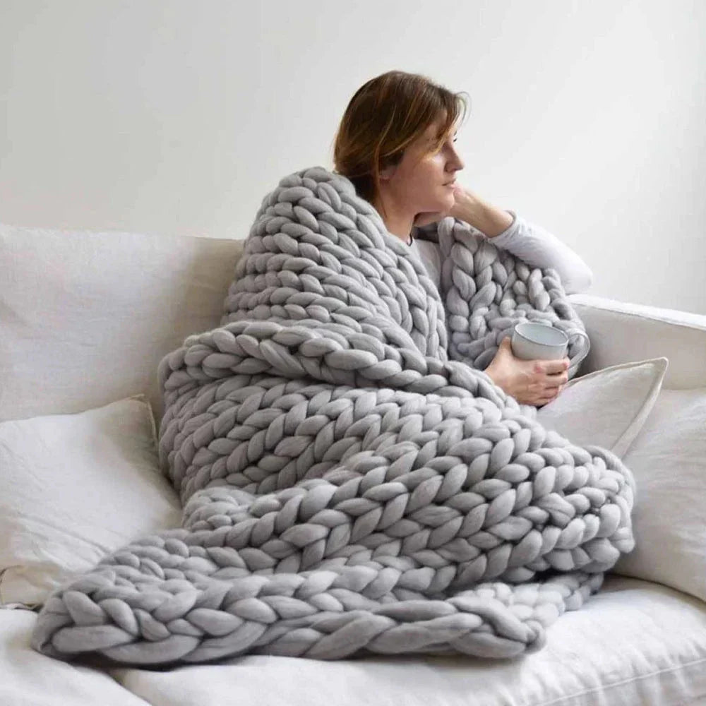 Brehn | DIY Chunky XL 1000 Gramm Garn für weiche Decken