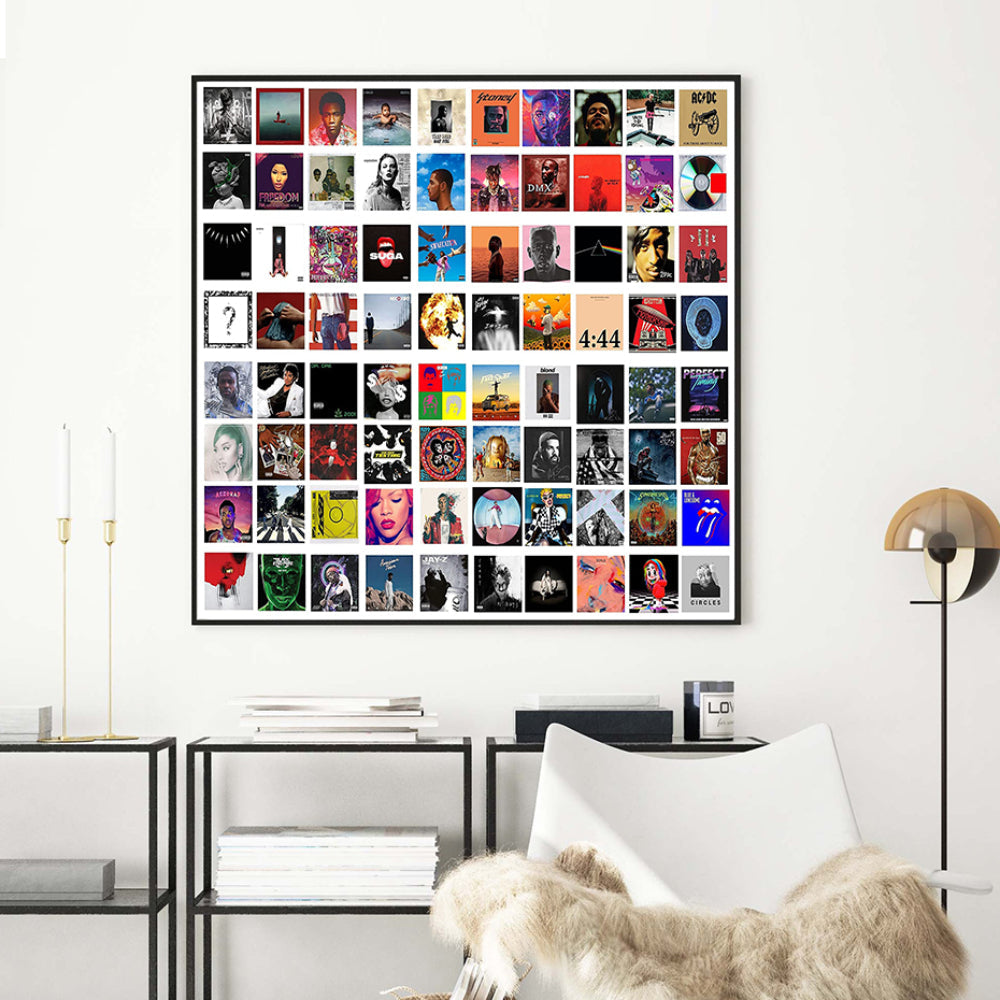 Berühmte Figuren Ausstellung Moderne Poster Leinwand
