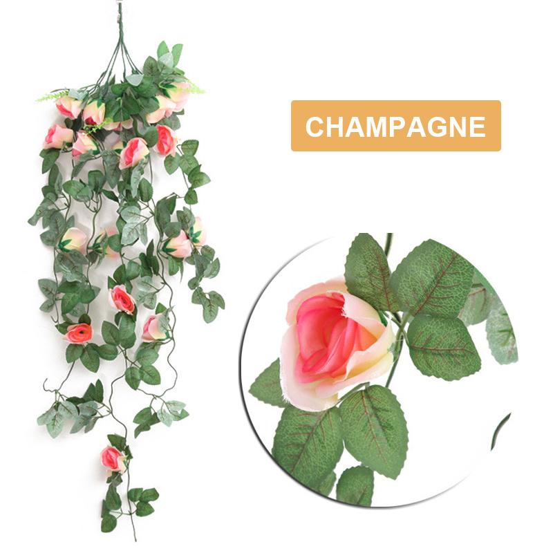 Wanddekoration Hängende Blumenranke | Brehn