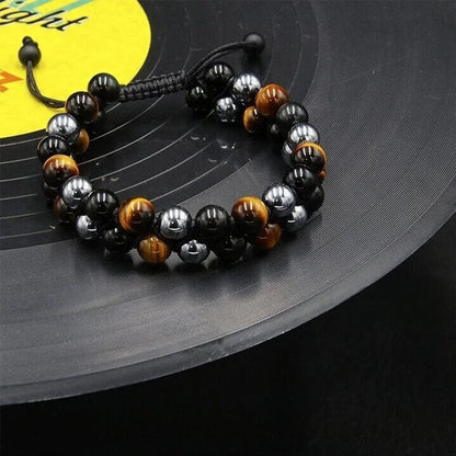 Brehn | Verstellbares Armband aus natürlichem Erz