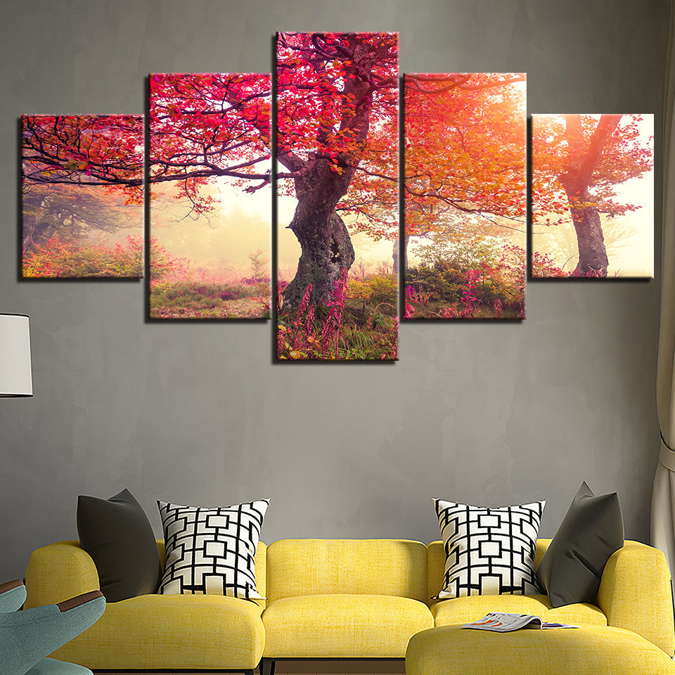 Kostbare Herbstzeit – Leinwandbild