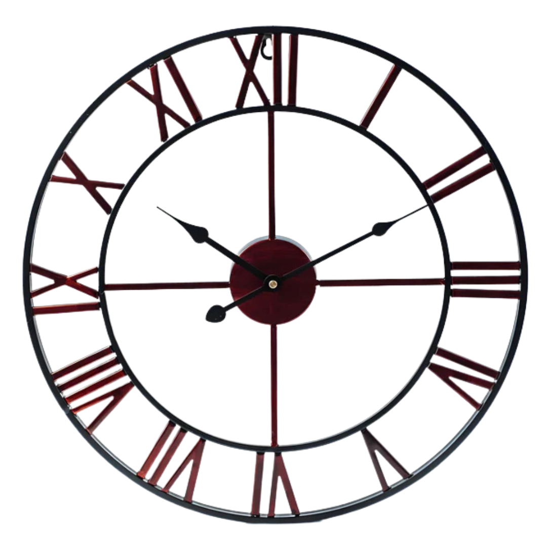 Exklusive große Wanduhr im modernen Look von Framer