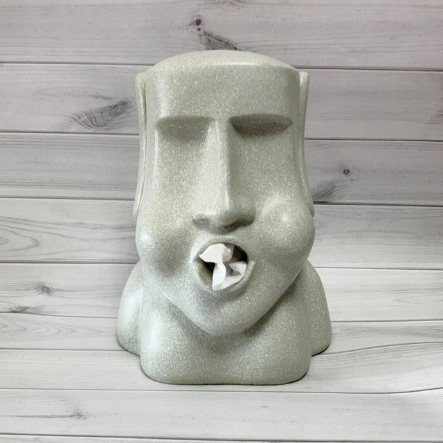 Stein Statue Tissue Box | Brehn