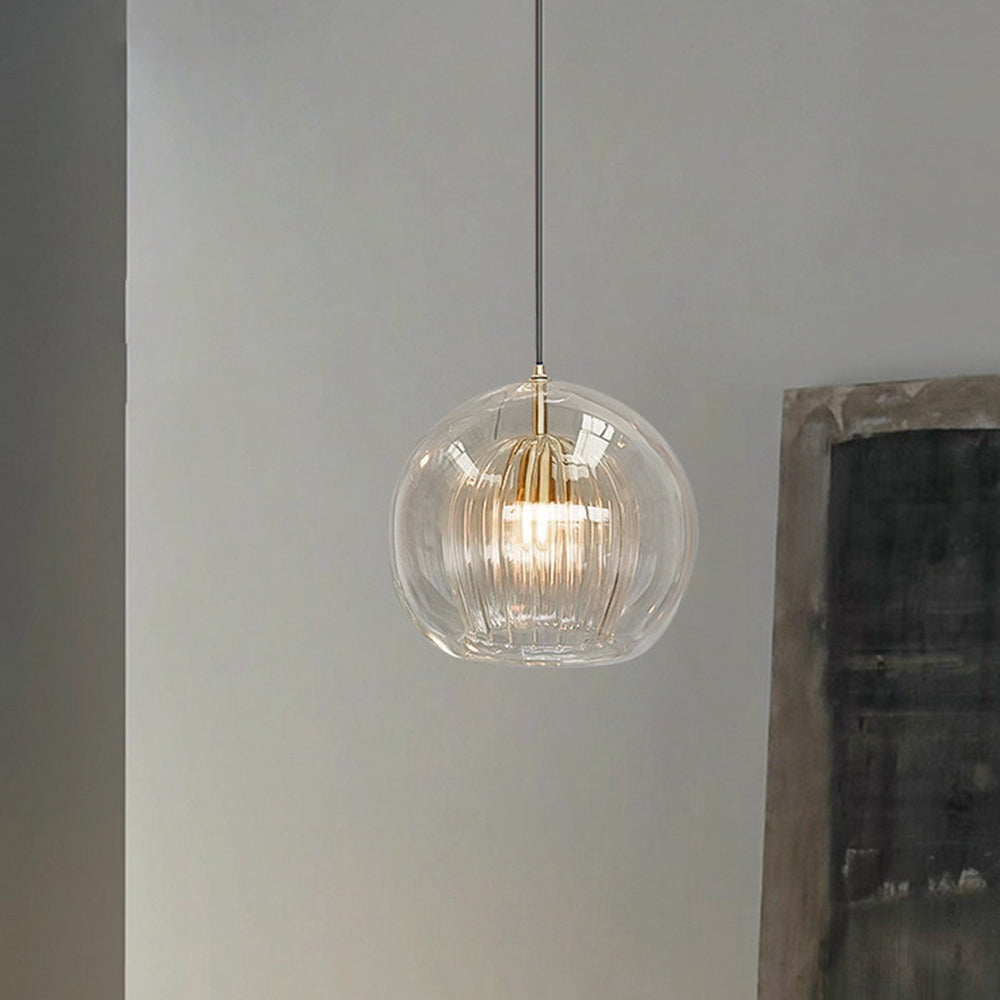 Brehn | AmberGlow Pendelleuchte - Luxus Pendelleuchte für eine gemütliche Atmosphäre