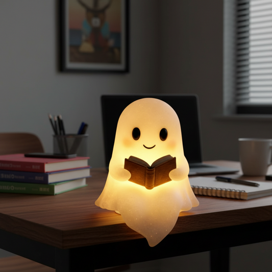 NachtGeist Lampe – Handgefertigte dekorative Nachtlampe mit warmem Licht | Brehn