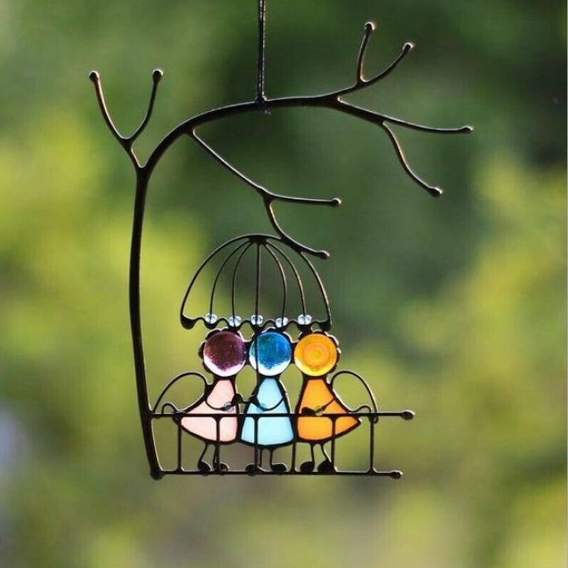 Buntglas Hängungen Sonnenfänger Kunst Dekoration Geschenk | Brehn