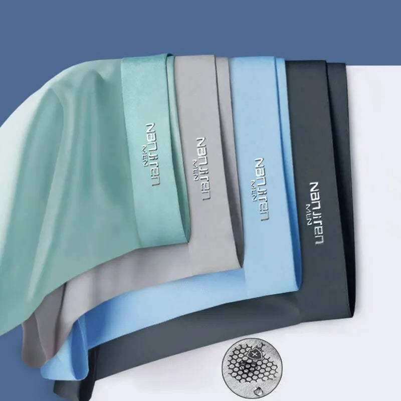 CoolSilk 4-teilige Eis-Seiden-Boxershorts mit Graphen-Technologie | Brehn
