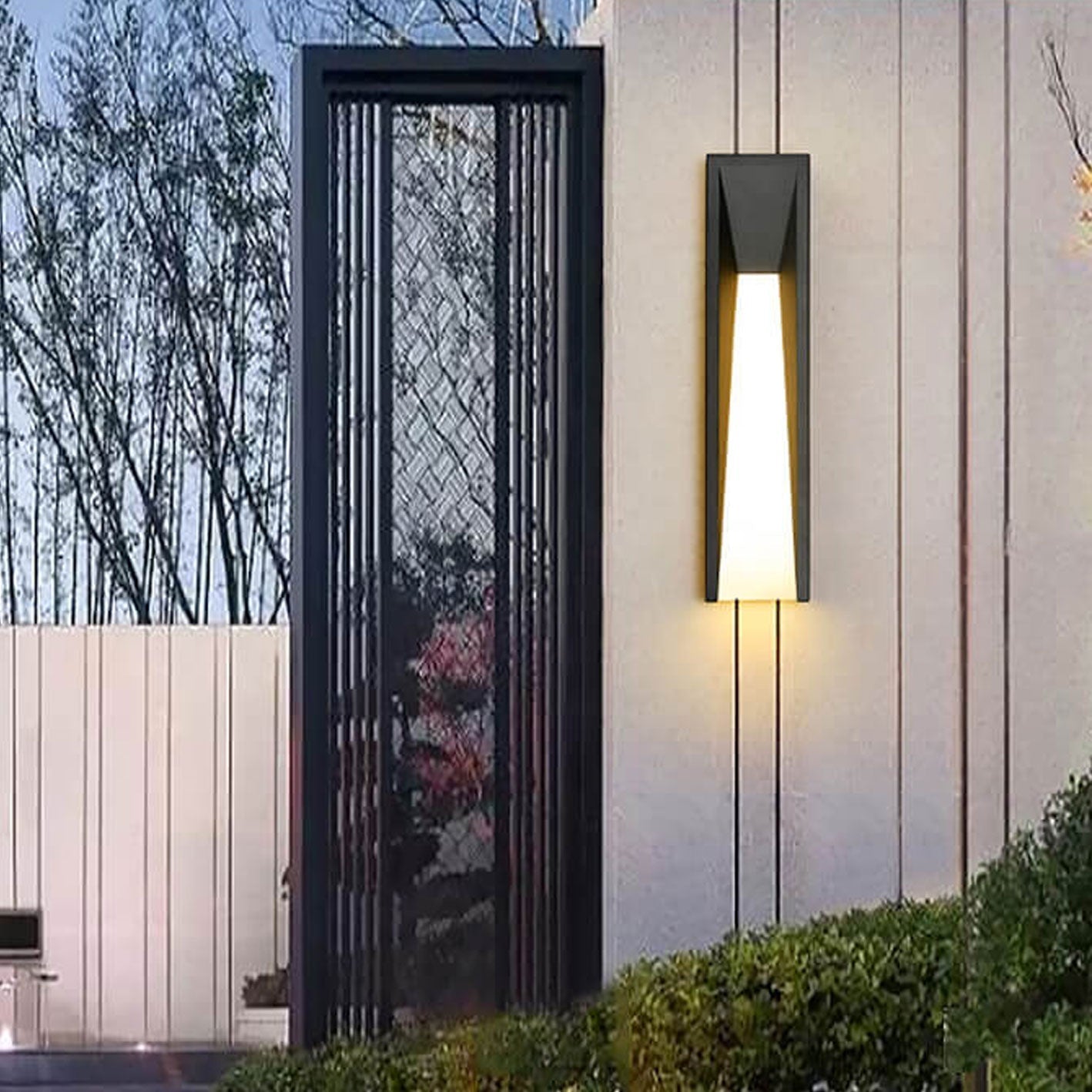 Wasserdichte Einfache Streifen Design LED Außen Wandleuchte Lampe | Brehn