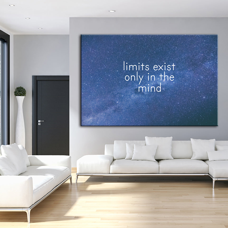 Galaxy Motivation - Canvas Wandkunst Malerei