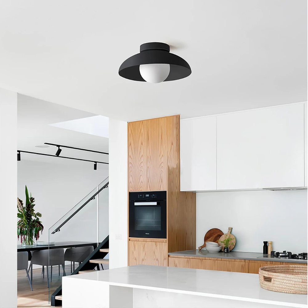 Brehn | Moderne LED Glas Deckenleuchte