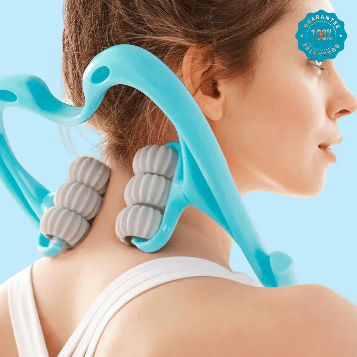 Brehn | LuxuraNeck Elite Haltung Roller | Verbessern Sie Ihren Nackenkomfort und verbessern Sie mühelos Ihre Haltung