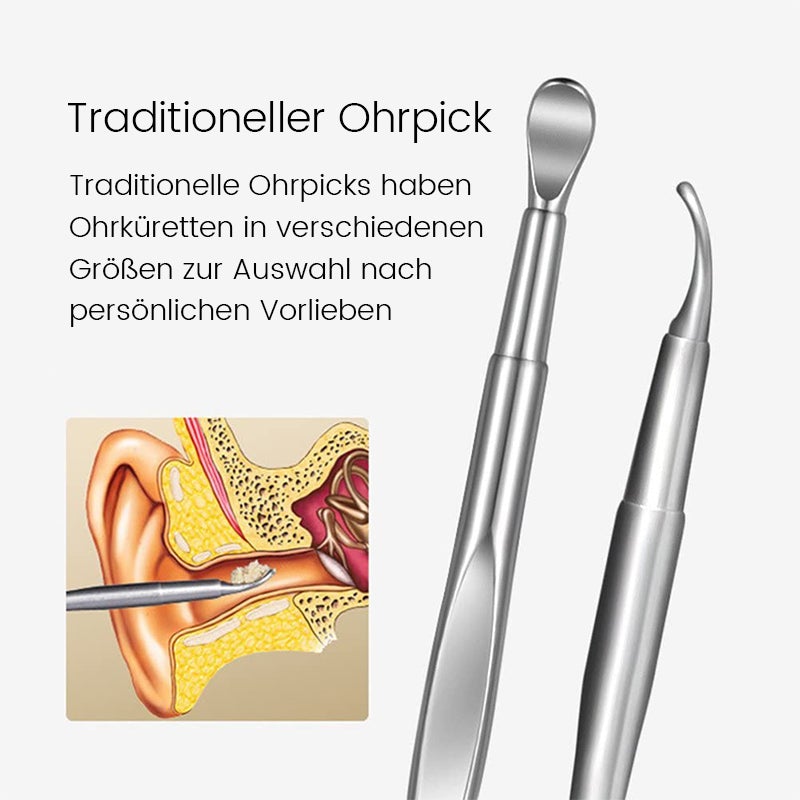 Brehn | Innovatives Ohrenschmalz-Reinigungswerkzeug（1 Set)
