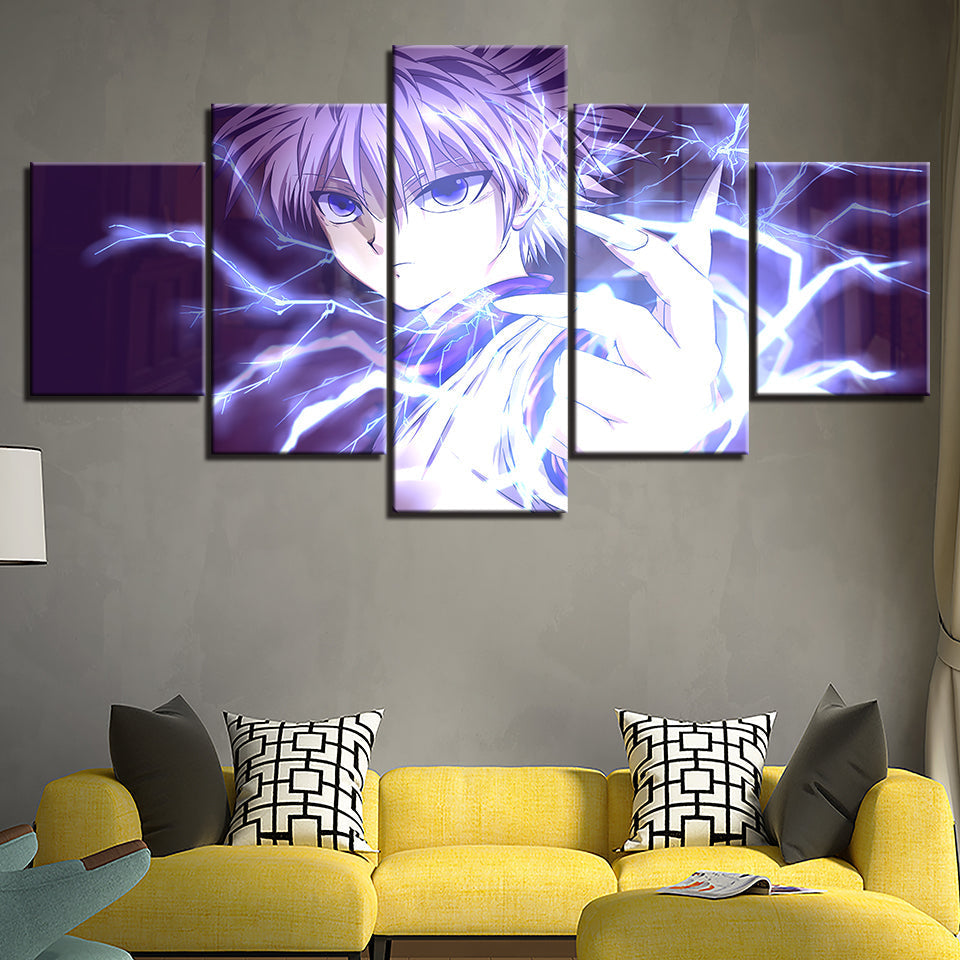 Anime Beleuchtung Junge - Leinwand Wandkunst Malerei