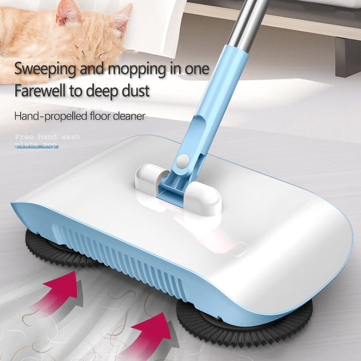 VibraSweep Handwischer & Mop — Mühelos strahlende Böden ohne Bücken oder Stromstress | Brehn