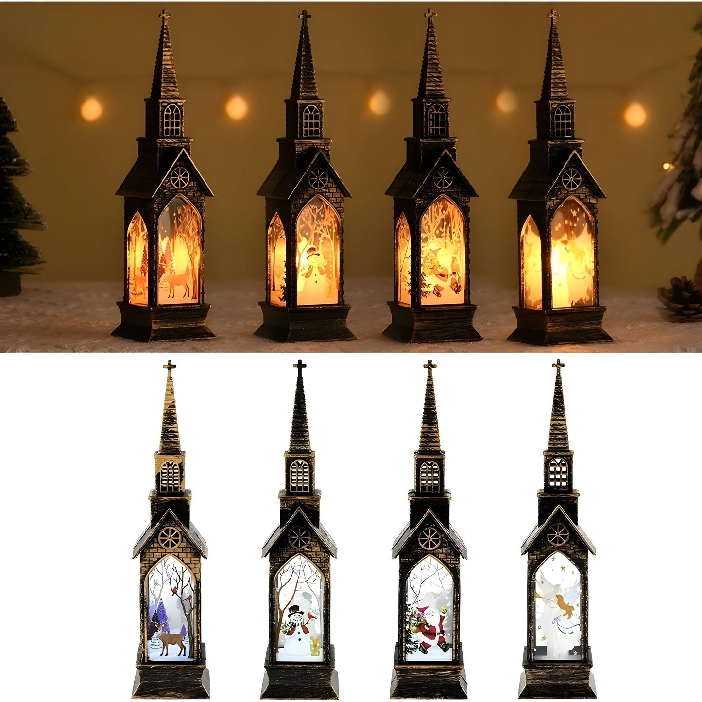 HolidayGlow Light – Moderne LED-Weihnachtsbaumkugel