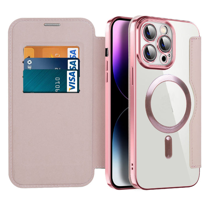 Brehn | Flip Case mit Magnetfunktion für das Handy